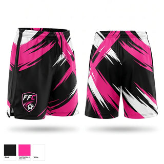 Mens Soccer Shorts, FFC, Men's Soccer, Teamtime, Team time, sublimation, custom sports apparel, team uniforms, spirit wear, spiritwear, sports uniforms, custom shirts, team store, custom team store, fundraiser sports, apparel fundraiser