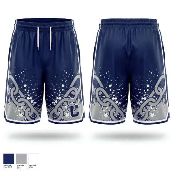 Mens Reversible Basketball Shorts, Falcons, Men's Basketball, Teamtime, Team time, sublimation, custom sports apparel, team uniforms, spirit wear, spiritwear, sports uniforms, custom shirts, team store, custom team store, fundraiser sports, apparel fundraiser