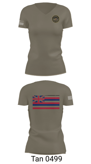 Womens Short Sleeve Vneck Shirt, Department Of Corrections and Rehabilitation Honor Guard, Police, Teamtime, Team time, sublimation, custom sports apparel, team uniforms, spirit wear, spiritwear, sports uniforms, custom shirts, team store, custom team store, fundraiser sports, apparel fundraiser