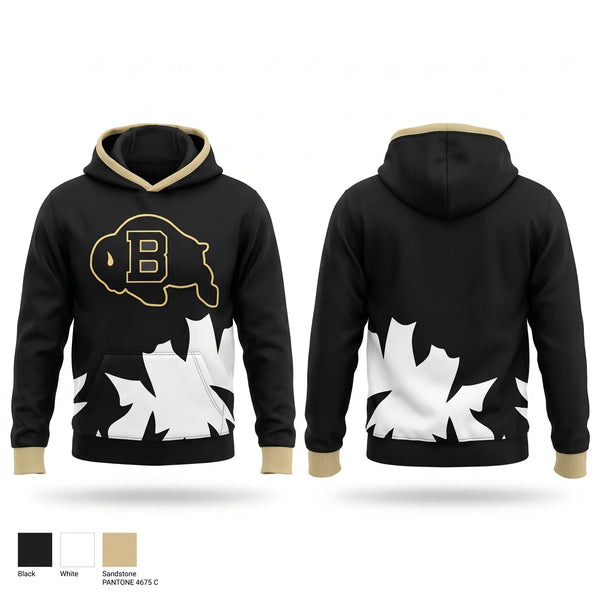 Hoodie, Buffalo Bison, Men's Soccer, Teamtime, Team time, sublimation, custom sports apparel, team uniforms, spirit wear, spiritwear, sports uniforms, custom shirts, team store, custom team store, fundraiser sports, apparel fundraiser
