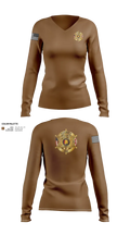 Marshall county sheriffs office 47865193 Women's Long Sleeve V-neck Shirt - 22