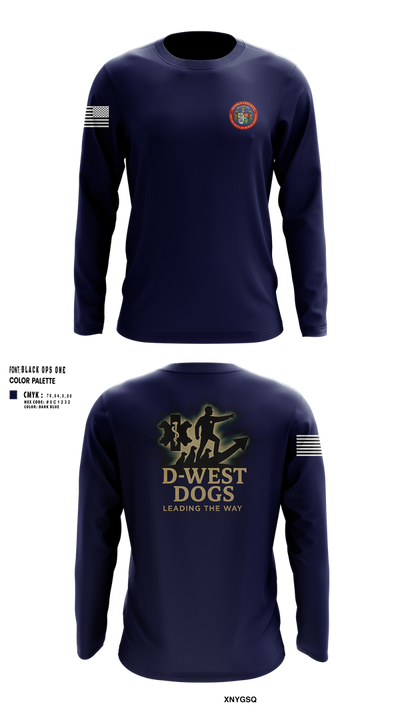 Sussex County Paramedics 80974460 Long Sleeve Performance Shirt 201