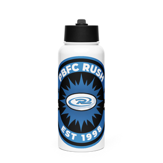 PBFC Rush 52666007 Stainless Steel Water Bottle with a Straw Lid