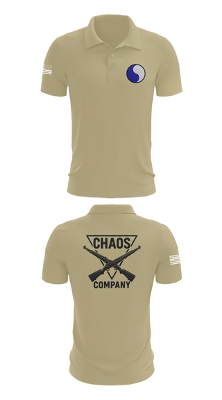Short Sleeve Performance Polo, C-Co 1/116 29th IN BDE, , Teamtime, Team time, sublimation, custom sports apparel, team uniforms, spirit wear, spiritwear, sports uniforms, custom shirts, team store, custom team store, fundraiser sports, apparel fundraiser