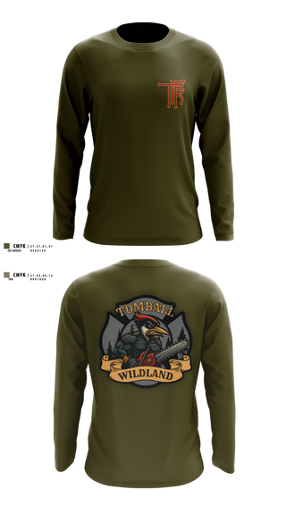 Long Sleeve Performance Shirt, Tomball Wildland, , Teamtime, Team time, sublimation, custom sports apparel, team uniforms, spirit wear, spiritwear, sports uniforms, custom shirts, team store, custom team store, fundraiser sports, apparel fundraiser