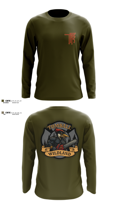 Tomball Wildland 83811767 Long Sleeve Performance Shirt 3