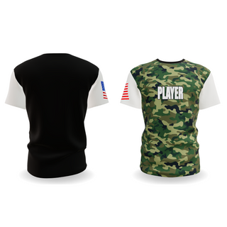 Soft Poly Tee Cotton Like Feel, Army promotions, Army, Teamtime, Team time, sublimation, custom sports apparel, team uniforms, spirit wear, spiritwear, sports uniforms, custom shirts, team store, custom team store, fundraiser sports, apparel fundraiser