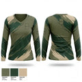 test 32315633 Women's Long Sleeve V-neck Shirt - 1
