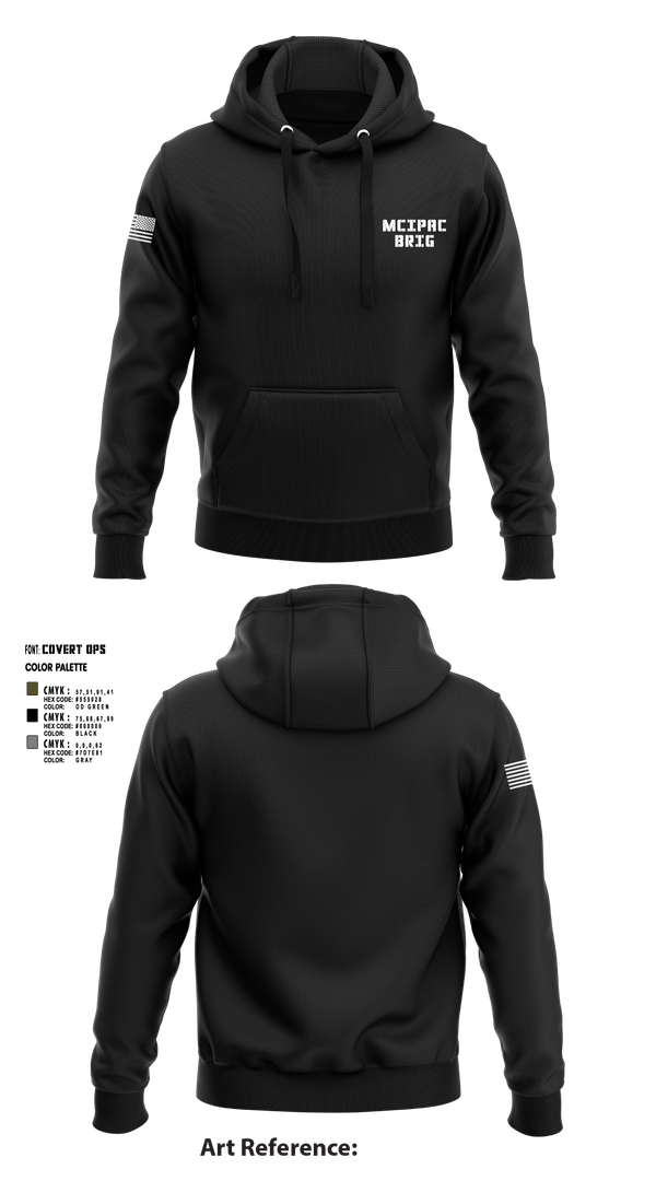 Hoodie, MCIPAC Brig, , Teamtime, Team time, sublimation, custom sports apparel, team uniforms, spirit wear, spiritwear, sports uniforms, custom shirts, team store, custom team store, fundraiser sports, apparel fundraiser