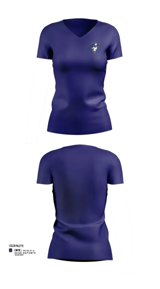 Womens Short Sleeve Vneck Shirt, Kate Duncan Smith DAR School Volleyball, Women's Volleyball, Teamtime, Team time, sublimation, custom sports apparel, team uniforms, spirit wear, spiritwear, sports uniforms, custom shirts, team store, custom team store, fundraiser sports, apparel fundraiser