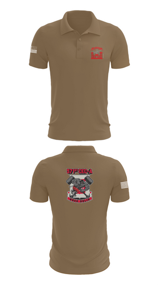 Short Sleeve Performance Polo, 571st CEC-A, , Teamtime, Team time, sublimation, custom sports apparel, team uniforms, spirit wear, spiritwear, sports uniforms, custom shirts, team store, custom team store, fundraiser sports, apparel fundraiser
