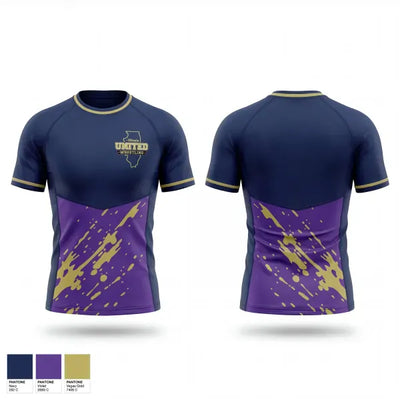 Illinois United (ISVI Co-op) 43056541 Short Sleeve Rash Guard Shirt - 1