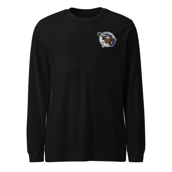 USS Illinois (SSN 786) 55868909 Unisex Long Sleeve Tee | Bella + Canvas 3501