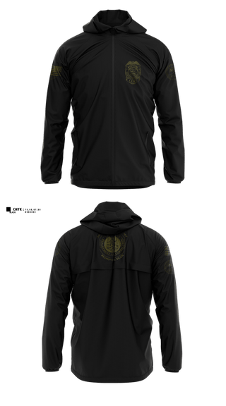 Windbreaker, TDOC SPECIAL OPERATIONS, Police, Teamtime, Team time, sublimation, custom sports apparel, team uniforms, spirit wear, spiritwear, sports uniforms, custom shirts, team store, custom team store, fundraiser sports, apparel fundraiser