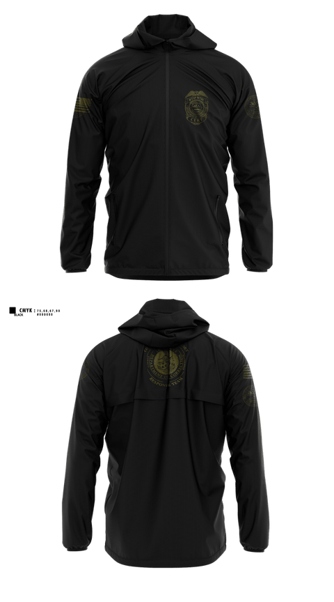 Windbreaker, TDOC SPECIAL OPERATIONS, Police, Teamtime, Team time, sublimation, custom sports apparel, team uniforms, spirit wear, spiritwear, sports uniforms, custom shirts, team store, custom team store, fundraiser sports, apparel fundraiser