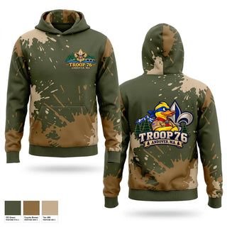 Hoodie, Troop 76, , Teamtime, Team time, sublimation, custom sports apparel, team uniforms, spirit wear, spiritwear, sports uniforms, custom shirts, team store, custom team store, fundraiser sports, apparel fundraiser
