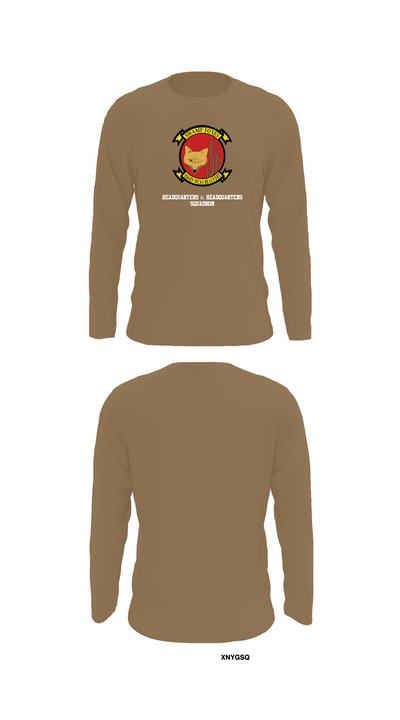 Headquarters & Headquarters Squadron 11394515 Long Sleeve Performance Shirt 12
