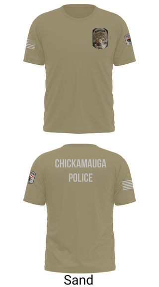 Old School Cotton Feel Shirt, Chickamauga Police, , Teamtime, Team time, sublimation, custom sports apparel, team uniforms, spirit wear, spiritwear, sports uniforms, custom shirts, team store, custom team store, fundraiser sports, apparel fundraiser
