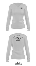 North Carolina Police Dog Association  Women's Long Sleeve V-neck Shirt - 11