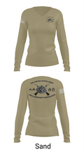MEDDET 27612450 Women's Long Sleeve V-neck Shirt - 97