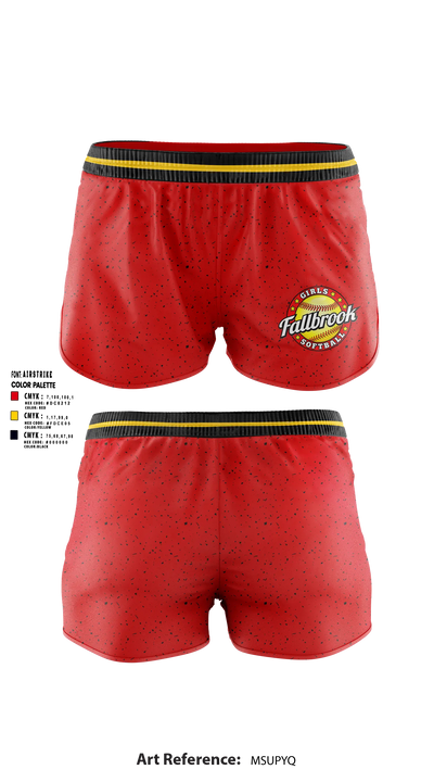 Fallbrook girls softball Women's Shorts - 5