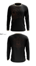 Richland County Sheriff's Department Training Unit Long Sleeve Rash Guard Shirt - 6