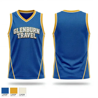 Mens Basketball Jersey, Glenburn travel, Men's Basketball, Teamtime, Team time, sublimation, custom sports apparel, team uniforms, spirit wear, spiritwear, sports uniforms, custom shirts, team store, custom team store, fundraiser sports, apparel fundraiser