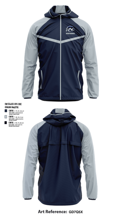 Nighthawks 11290464 Windbreaker - 1