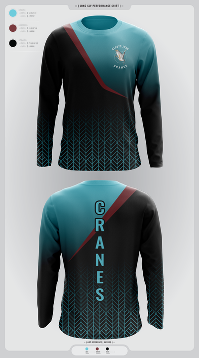 Cranes 67660647 Long Sleeve Performance Shirt 9