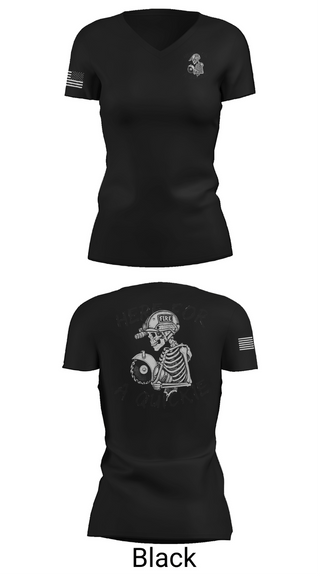 Womens Short Sleeve Vneck Shirt, 812 CES, Air Force, Teamtime, Team time, sublimation, custom sports apparel, team uniforms, spirit wear, spiritwear, sports uniforms, custom shirts, team store, custom team store, fundraiser sports, apparel fundraiser