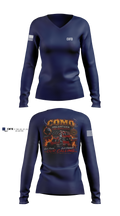 Como Volunteer Fire Department 64054761 Women's Long Sleeve V-neck Shirt - 7