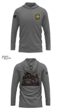 WCESD1 B shift Long Sleeve Performance Shirt with hood - 11