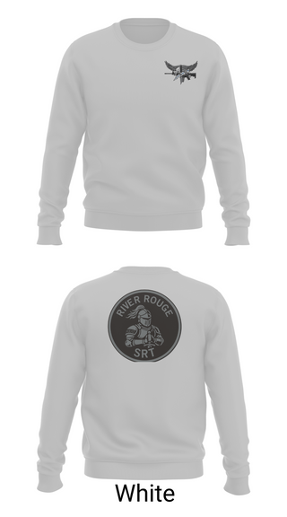 Crew Neck Sweatshirt, River Rouge Police Special Response Team, Police, Teamtime, Team time, sublimation, custom sports apparel, team uniforms, spirit wear, spiritwear, sports uniforms, custom shirts, team store, custom team store, fundraiser sports, apparel fundraiser
