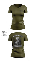 514th MP CO 62726041 Women's Short Sleeve V-neck Shirt - 3