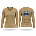 America’s Road to Forgiveness 53642958 Women's Long Sleeve V-neck Shirt - 1