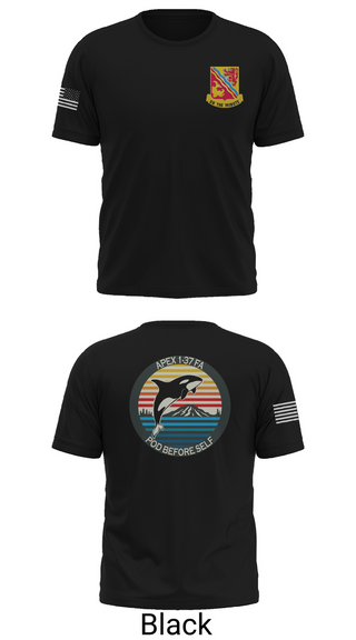 Old School Cotton Feel Shirt, A BTRY, 1-37FAR, , Teamtime, Team time, sublimation, custom sports apparel, team uniforms, spirit wear, spiritwear, sports uniforms, custom shirts, team store, custom team store, fundraiser sports, apparel fundraiser
