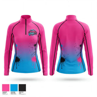 Quarter Zip Jacket, Candy Girls, Softball, Teamtime, Team time, sublimation, custom sports apparel, team uniforms, spirit wear, spiritwear, sports uniforms, custom shirts, team store, custom team store, fundraiser sports, apparel fundraiser
