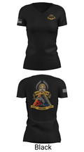 CNATT Det Eglin 93919400 Women's Short Sleeve V-neck Shirt - 24
