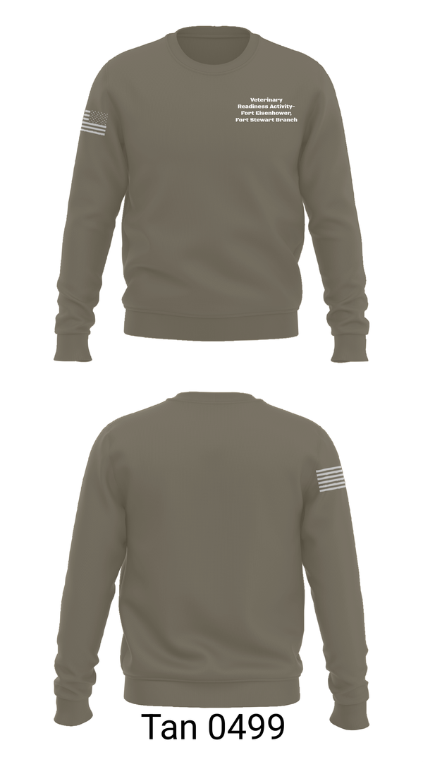 Crew Neck Sweatshirt, Veterinary Readiness Activity- Fort Eisenhower, Fort Stewart Branch, , Teamtime, Team time, sublimation, custom sports apparel, team uniforms, spirit wear, spiritwear, sports uniforms, custom shirts, team store, custom team store, fundraiser sports, apparel fundraiser