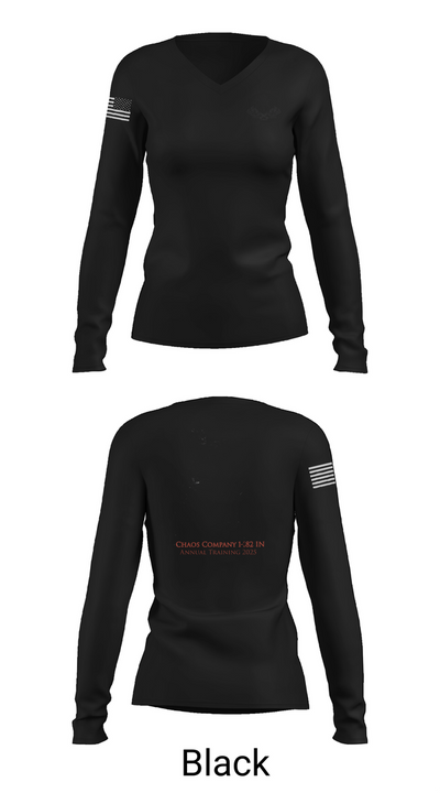 C co. 1-182 IN 88794201 Women's Long Sleeve V-neck Shirt - 35