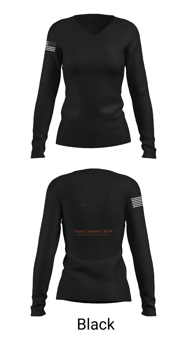 Womens Long Sleeve Vneck Shirt, C co. 1-182 IN, , Teamtime, Team time, sublimation, custom sports apparel, team uniforms, spirit wear, spiritwear, sports uniforms, custom shirts, team store, custom team store, fundraiser sports, apparel fundraiser