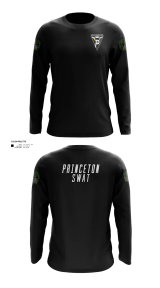 Long Sleeve Performance Shirt, Princeton SWAT, Police, Teamtime, Team time, sublimation, custom sports apparel, team uniforms, spirit wear, spiritwear, sports uniforms, custom shirts, team store, custom team store, fundraiser sports, apparel fundraiser