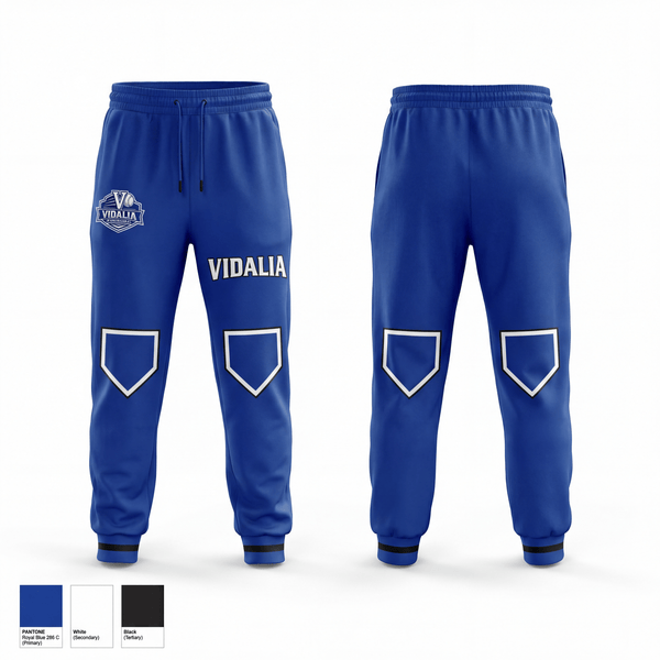 Sweatpants, Vidalia Jr Boys Baseball, Baseball, Teamtime, Team time, sublimation, custom sports apparel, team uniforms, spirit wear, spiritwear, sports uniforms, custom shirts, team store, custom team store, fundraiser sports, apparel fundraiser