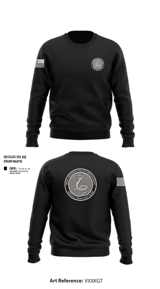Crew Neck Sweatshirt, Special Response Team, , Teamtime, Team time, sublimation, custom sports apparel, team uniforms, spirit wear, spiritwear, sports uniforms, custom shirts, team store, custom team store, fundraiser sports, apparel fundraiser