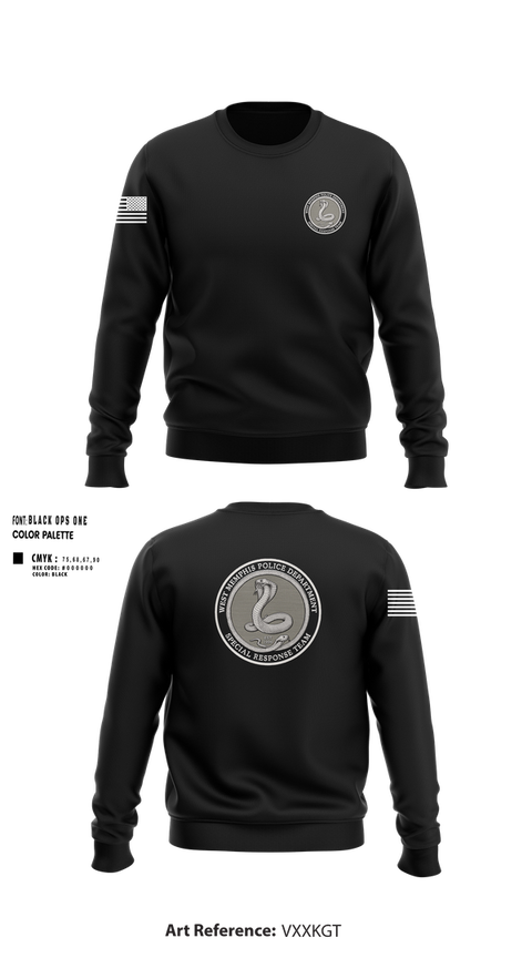 Crew Neck Sweatshirt, Special Response Team, , Teamtime, Team time, sublimation, custom sports apparel, team uniforms, spirit wear, spiritwear, sports uniforms, custom shirts, team store, custom team store, fundraiser sports, apparel fundraiser