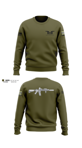 Crew Neck Sweatshirt, Tactical Miami Training 305, , Teamtime, Team time, sublimation, custom sports apparel, team uniforms, spirit wear, spiritwear, sports uniforms, custom shirts, team store, custom team store, fundraiser sports, apparel fundraiser