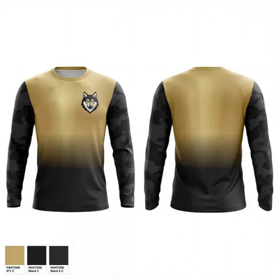 Cullowhee valley wolves 94078196 Long Sleeve Performance Shirt 1