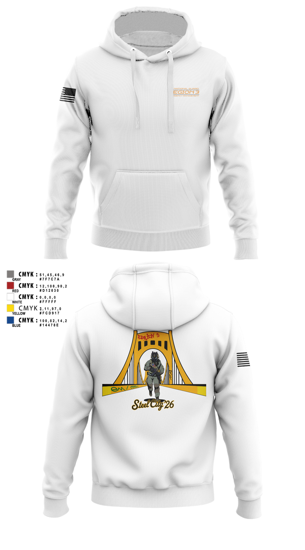 Hoodie, 171st Emergency Management Flight, , Teamtime, Team time, sublimation, custom sports apparel, team uniforms, spirit wear, spiritwear, sports uniforms, custom shirts, team store, custom team store, fundraiser sports, apparel fundraiser