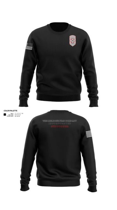The Melrose Fire Company Incorporated 84438539 Crew Neck Sweatshirt - 30
