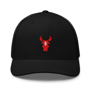 D Co 1-133 IN Retro Trucker Hat | Yupoong 6606